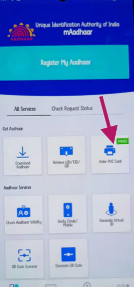 Order PVC Aadhaar Card